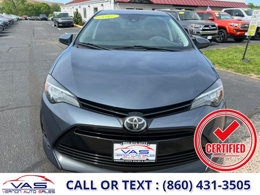 2017 Toyota Corolla LE CVT (Natl), available for sale in Manchester, Connecticut | Vernon Auto Sale & Service. Manchester, Connecticut 2017 Toyota Corolla LE CVT (Natl), available for sale in Manchester, Connecticut | Vernon Auto Sale & Service. Manchester, Connecticut