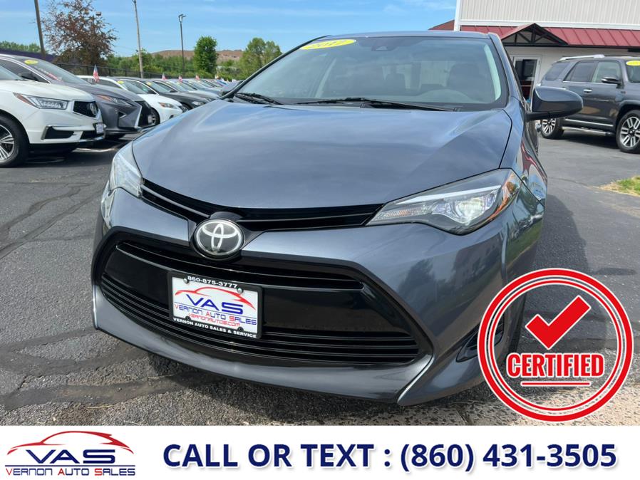 2017 Toyota Corolla LE CVT (Natl), available for sale in Manchester, Connecticut | Vernon Auto Sale & Service. Manchester, Connecticut 2017 Toyota Corolla LE CVT (Natl), available for sale in Manchester, Connecticut | Vernon Auto Sale & Service. Manchester, Connecticut
