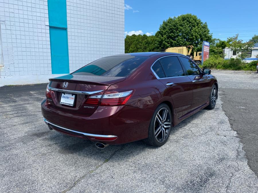 2016 Honda Accord Sedan 4dr I4 CVT Sport, available for sale in Milford, Connecticut | Dealertown Auto Wholesalers. Milford, Connecticut 2016 Honda Accord Sedan 4dr I4 CVT Sport, available for sale in Milford, Connecticut | Dealertown Auto Wholesalers. Milford, Connecticut