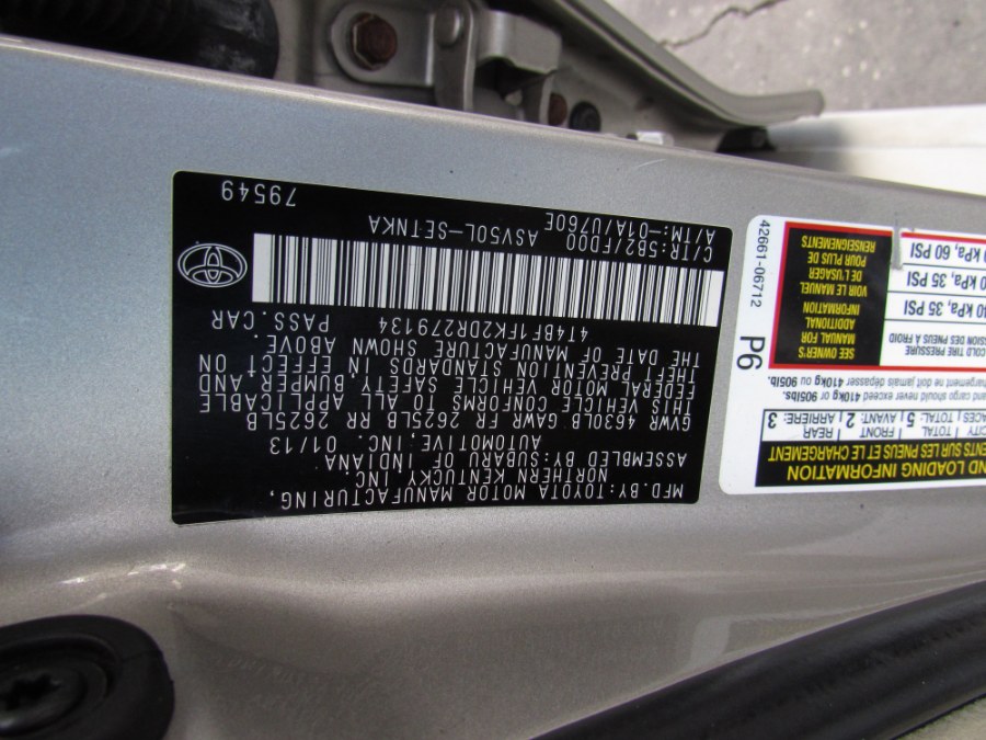 2013 Toyota Camry 4dr Sdn I4 Auto LE (Natl), available for sale in Orlando, Florida | VIP Auto Enterprise, Inc. Orlando, Florida 2013 Toyota Camry 4dr Sdn I4 Auto LE (Natl), available for sale in Orlando, Florida | VIP Auto Enterprise, Inc. Orlando, Florida