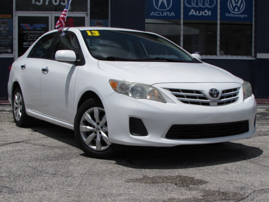 2013 Toyota Corolla 4dr Sdn Auto LE (Natl), available for sale in Orlando, Florida | VIP Auto Enterprise, Inc. Orlando, Florida 2013 Toyota Corolla 4dr Sdn Auto LE (Natl), available for sale in Orlando, Florida | VIP Auto Enterprise, Inc. Orlando, Florida