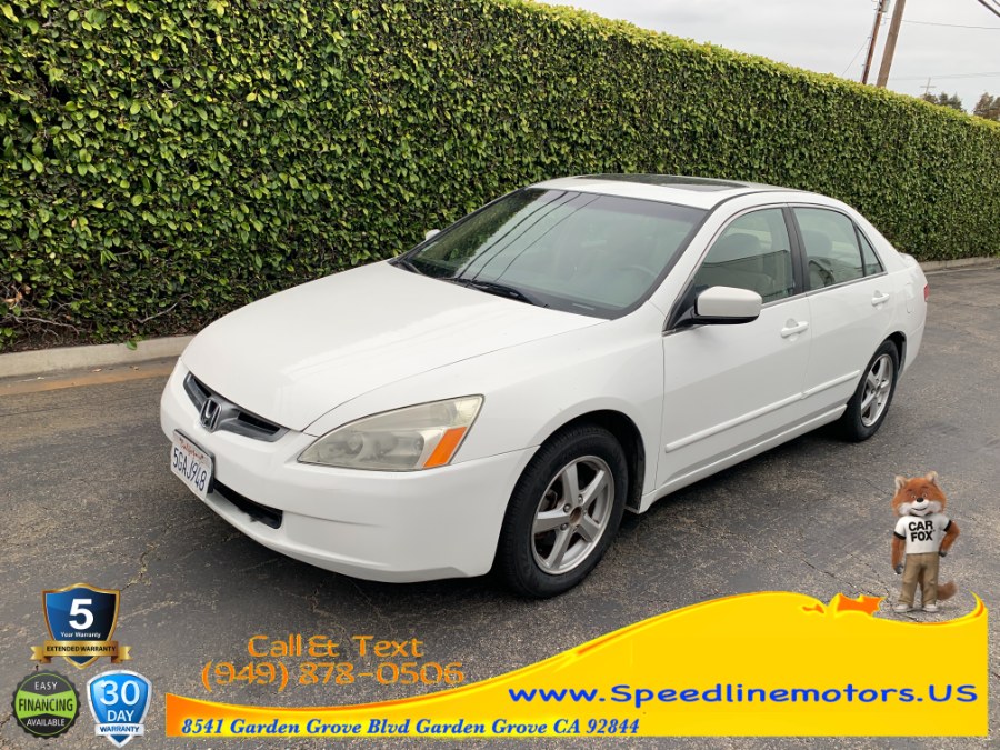 2004 Honda Accord Sdn EX Auto PZEV w/Leather/XM, available for sale in Garden Grove, California | Speedline Motors. Garden Grove, California 2004 Honda Accord Sdn EX Auto PZEV w/Leather/XM, available for sale in Garden Grove, California | Speedline Motors. Garden Grove, California