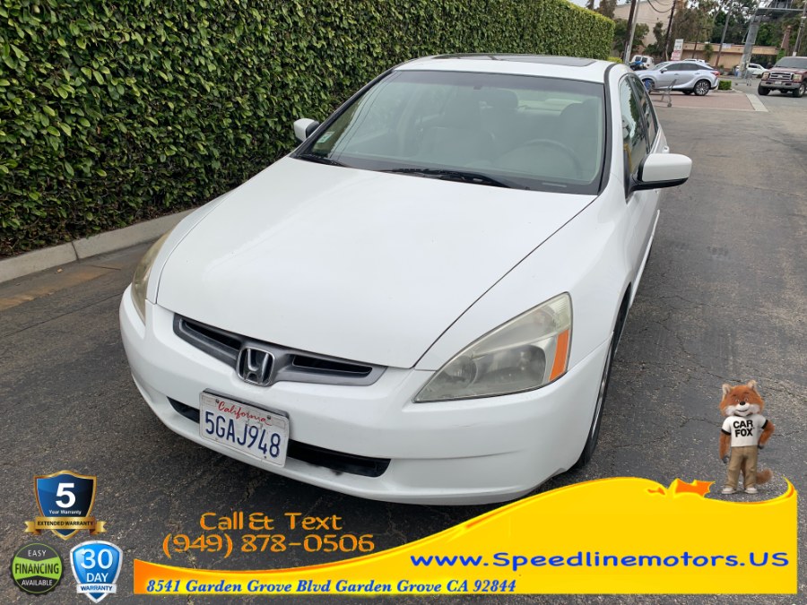 2004 Honda Accord Sdn EX Auto PZEV w/Leather/XM, available for sale in Garden Grove, California | Speedline Motors. Garden Grove, California