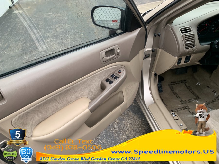 2001 Honda Civic 4dr Sdn LX Auto w/Side Airbags, available for sale in Garden Grove, California | Speedline Motors. Garden Grove, California 2001 Honda Civic 4dr Sdn LX Auto w/Side Airbags, available for sale in Garden Grove, California | Speedline Motors. Garden Grove, California