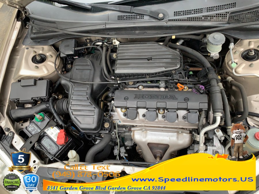 2001 Honda Civic 4dr Sdn LX Auto w/Side Airbags, available for sale in Garden Grove, California | Speedline Motors. Garden Grove, California 2001 Honda Civic 4dr Sdn LX Auto w/Side Airbags, available for sale in Garden Grove, California | Speedline Motors. Garden Grove, California