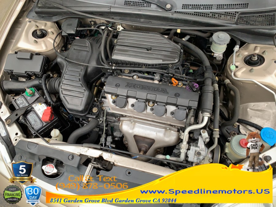 2001 Honda Civic 4dr Sdn LX Auto w/Side Airbags, available for sale in Garden Grove, California | Speedline Motors. Garden Grove, California 2001 Honda Civic 4dr Sdn LX Auto w/Side Airbags, available for sale in Garden Grove, California | Speedline Motors. Garden Grove, California