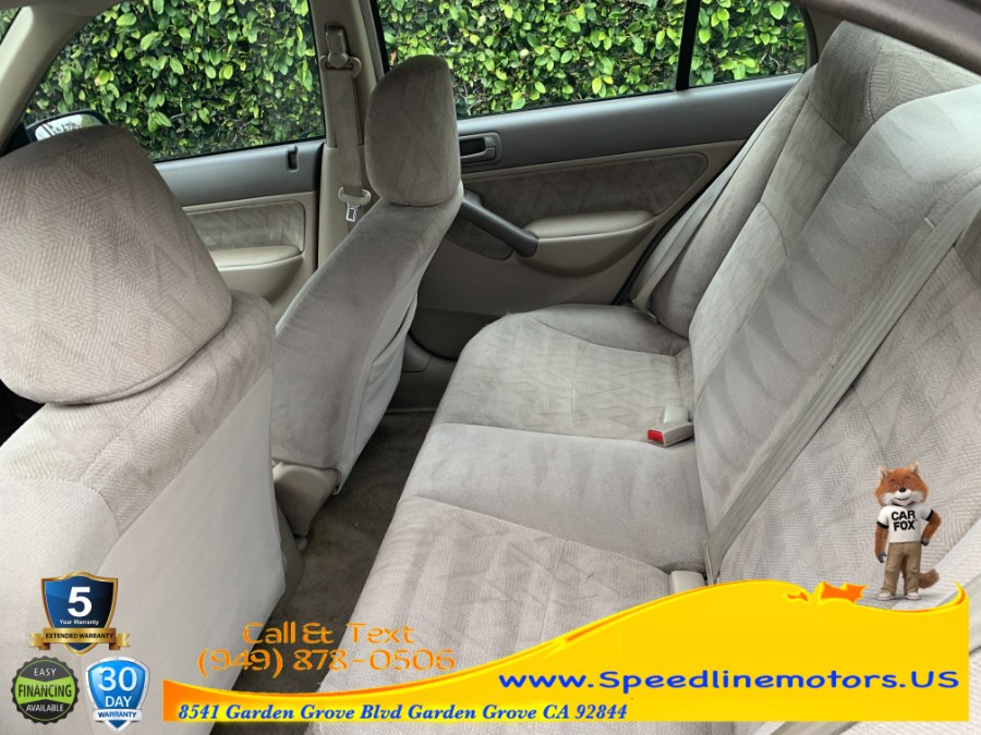 2001 Honda Civic 4dr Sdn LX Auto w/Side Airbags, available for sale in Garden Grove, California | Speedline Motors. Garden Grove, California 2001 Honda Civic 4dr Sdn LX Auto w/Side Airbags, available for sale in Garden Grove, California | Speedline Motors. Garden Grove, California