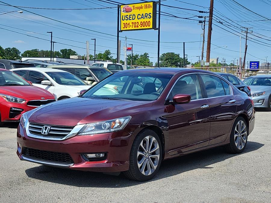 2015 Honda Accord Sedan 4dr I4 CVT Sport, available for sale in Temple Hills, Maryland | Temple Hills Used Car. Temple Hills, Maryland 2015 Honda Accord Sedan 4dr I4 CVT Sport, available for sale in Temple Hills, Maryland | Temple Hills Used Car. Temple Hills, Maryland