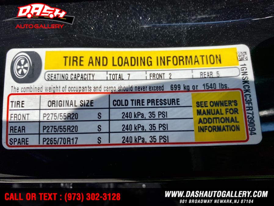 2015 Chevrolet Tahoe 4WD 4dr LTZ, available for sale in Newark, New Jersey | Dash Auto Gallery Inc.. Newark, New Jersey 2015 Chevrolet Tahoe 4WD 4dr LTZ, available for sale in Newark, New Jersey | Dash Auto Gallery Inc.. Newark, New Jersey