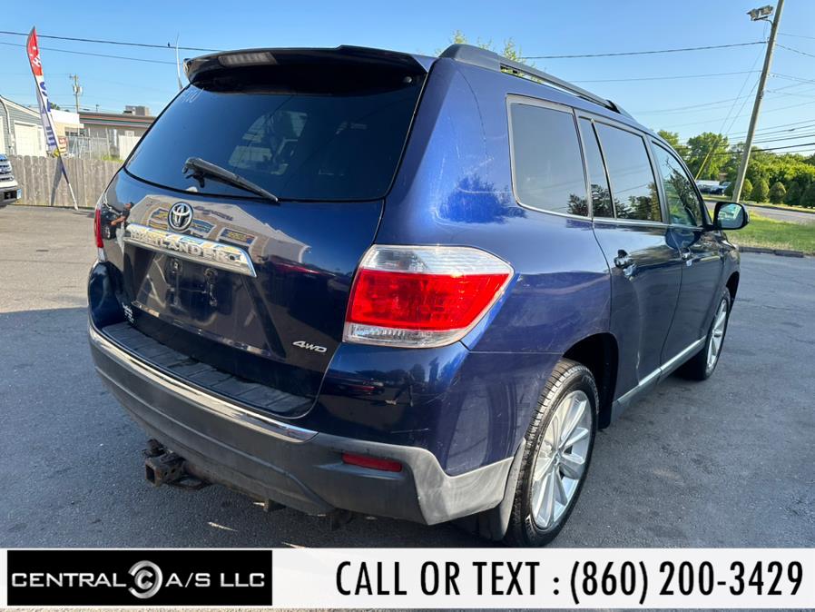 2012 Toyota Highlander 4WD 4dr V6 (Natl), available for sale in East Windsor, Connecticut | Central A/S LLC. East Windsor, Connecticut 2012 Toyota Highlander 4WD 4dr V6 (Natl), available for sale in East Windsor, Connecticut | Central A/S LLC. East Windsor, Connecticut
