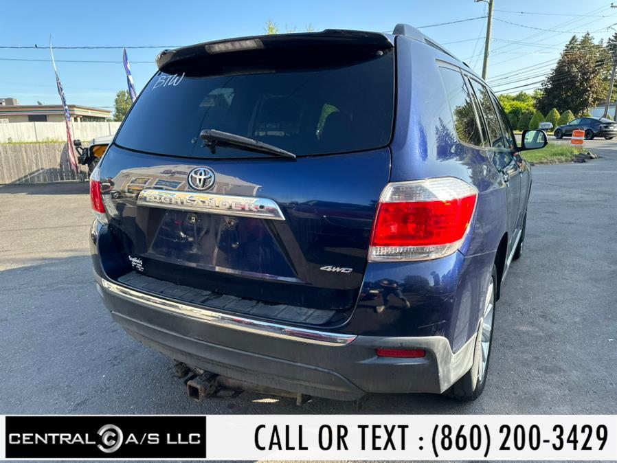 2012 Toyota Highlander 4WD 4dr V6 (Natl), available for sale in East Windsor, Connecticut | Central A/S LLC. East Windsor, Connecticut 2012 Toyota Highlander 4WD 4dr V6 (Natl), available for sale in East Windsor, Connecticut | Central A/S LLC. East Windsor, Connecticut
