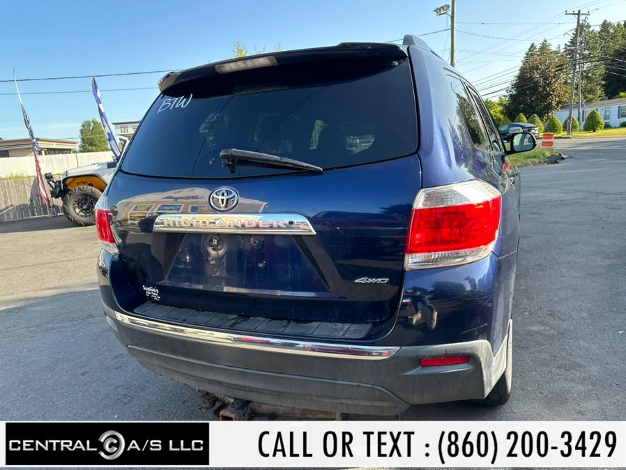 2012 Toyota Highlander 4WD 4dr V6 (Natl), available for sale in East Windsor, Connecticut | Central A/S LLC. East Windsor, Connecticut 2012 Toyota Highlander 4WD 4dr V6 (Natl), available for sale in East Windsor, Connecticut | Central A/S LLC. East Windsor, Connecticut