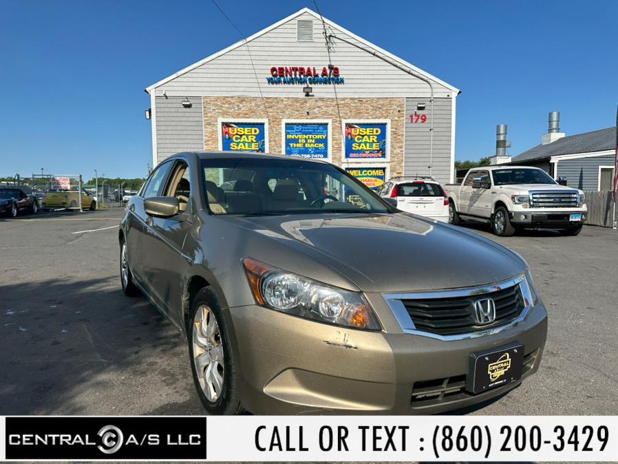 2009 Honda Accord Sdn 4dr I4 Auto EX-L, available for sale in East Windsor, Connecticut | Central A/S LLC. East Windsor, Connecticut