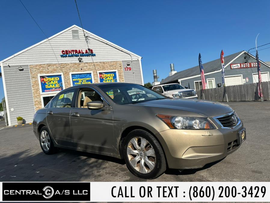2009 Honda Accord Sdn 4dr I4 Auto EX-L, available for sale in East Windsor, Connecticut | Central A/S LLC. East Windsor, Connecticut 2009 Honda Accord Sdn 4dr I4 Auto EX-L, available for sale in East Windsor, Connecticut | Central A/S LLC. East Windsor, Connecticut