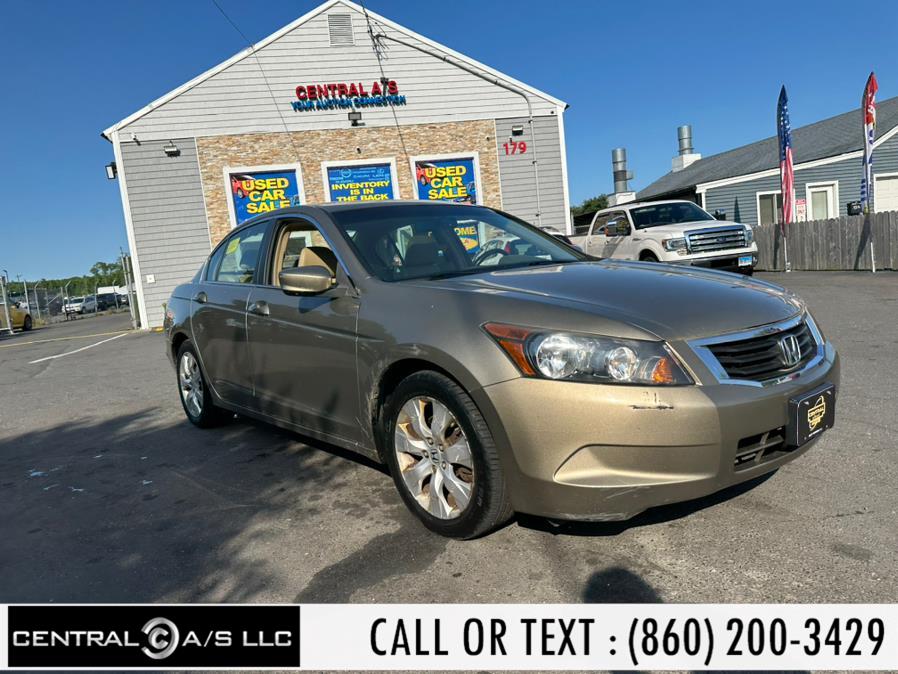 2009 Honda Accord Sdn 4dr I4 Auto EX-L, available for sale in East Windsor, Connecticut | Central A/S LLC. East Windsor, Connecticut 2009 Honda Accord Sdn 4dr I4 Auto EX-L, available for sale in East Windsor, Connecticut | Central A/S LLC. East Windsor, Connecticut