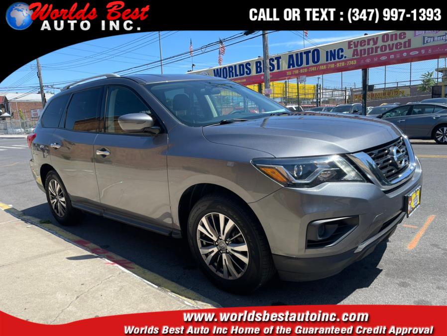 2019 Nissan Pathfinder 4x4 S, available for sale in Brooklyn, New York | Worlds Best Auto Inc. Brooklyn, New York 2019 Nissan Pathfinder 4x4 S, available for sale in Brooklyn, New York | Worlds Best Auto Inc. Brooklyn, New York