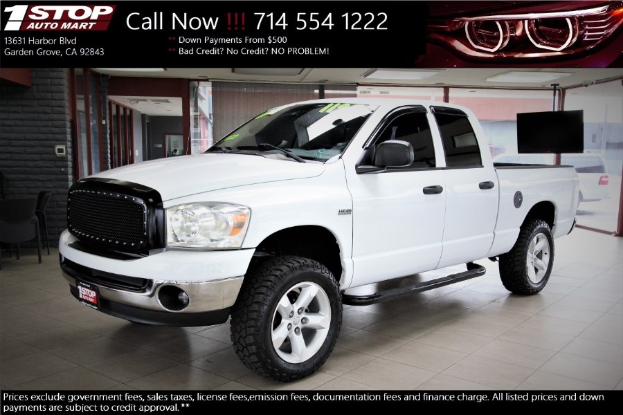 2007 Dodge Ram 1500 2WD Quad Cab 140.5" SLT, available for sale in Garden Grove, California | 1 Stop Auto Mart Inc.. Garden Grove, California