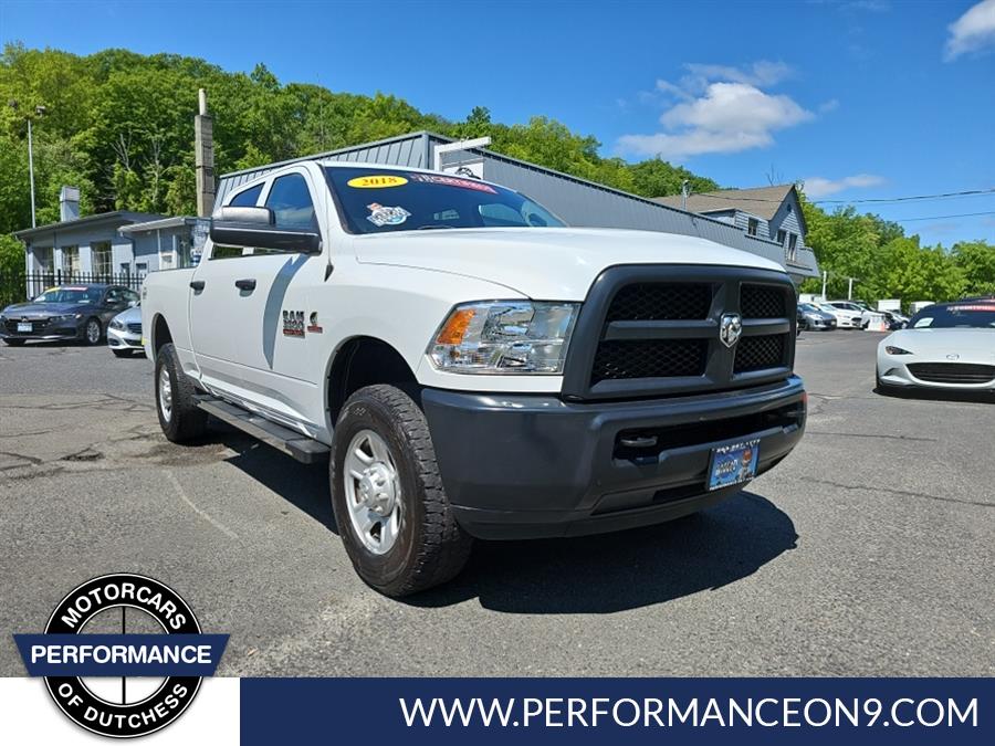 2018 Ram 3500 Cummins Diesel Tradesman 4x4 Crew Cab 6''4" Box, available for sale in Wappingers Falls, New York | Performance Motor Cars. Wappingers Falls, New York