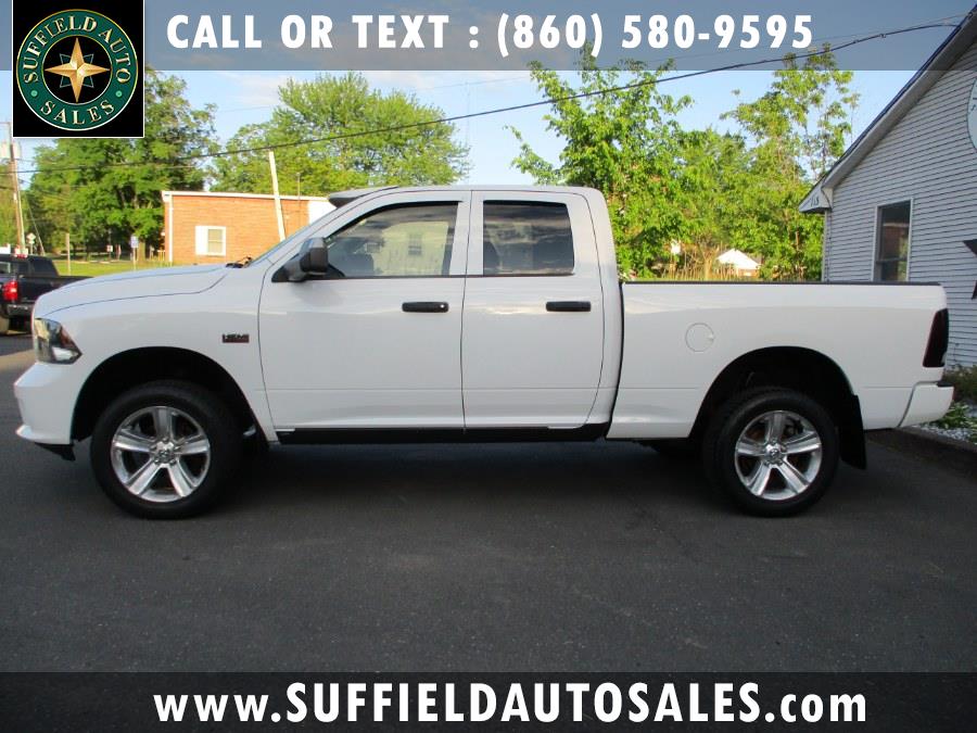 2017 Ram 1500 Express 4x4 Quad Cab 6''4" Box, available for sale in Suffield, Connecticut | Suffield Auto LLC. Suffield, Connecticut