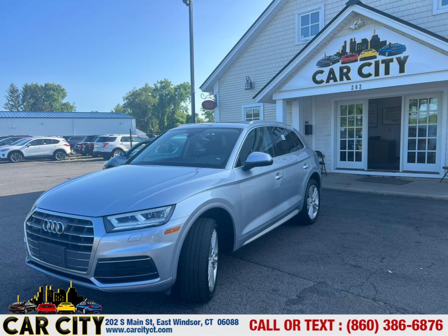 2018 Audi Q5 2.0 TFSI Premium Plus, available for sale in East Windsor, Connecticut | Car City LLC. East Windsor, Connecticut