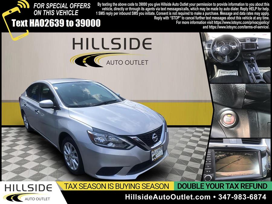 2019 Nissan Sentra SV, available for sale in Jamaica, New York | Hillside Auto Outlet. Jamaica, New York