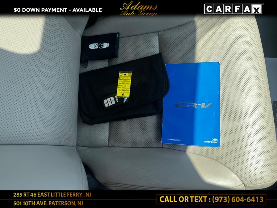 2015 Honda CR-V AWD 5dr EX-L w/Navi, available for sale in Paterson, New Jersey | Adams Auto Group. Paterson, New Jersey 2015 Honda CR-V AWD 5dr EX-L w/Navi, available for sale in Paterson, New Jersey | Adams Auto Group. Paterson, New Jersey