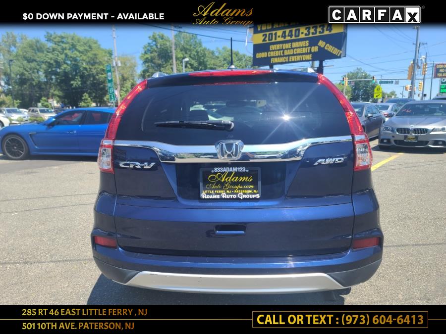 2016 Honda CR-V AWD 5dr EX-L, available for sale in Little Ferry , New Jersey | Adams Auto Group . Little Ferry , New Jersey 2016 Honda CR-V AWD 5dr EX-L, available for sale in Little Ferry , New Jersey | Adams Auto Group . Little Ferry , New Jersey