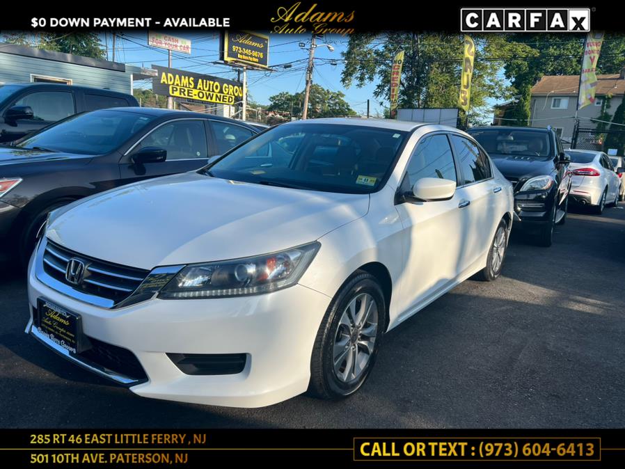 2014 Honda Accord Sedan 4dr I4 CVT LX, available for sale in Paterson, New Jersey | Adams Auto Group. Paterson, New Jersey