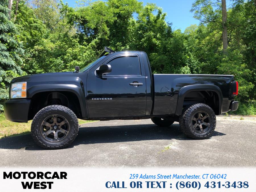 2013 Chevrolet Silverado 1500 4WD Reg Cab 119.0" Work Truck, available for sale in Manchester, Connecticut | Motorcar West. Manchester, Connecticut