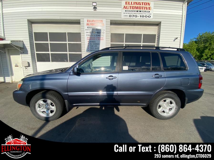 2007 Toyota Highlander 2WD 4dr 4-Cyl (Natl), available for sale in Ellington, Connecticut | Ellington Automotive LLC. Ellington, Connecticut 2007 Toyota Highlander 2WD 4dr 4-Cyl (Natl), available for sale in Ellington, Connecticut | Ellington Automotive LLC. Ellington, Connecticut
