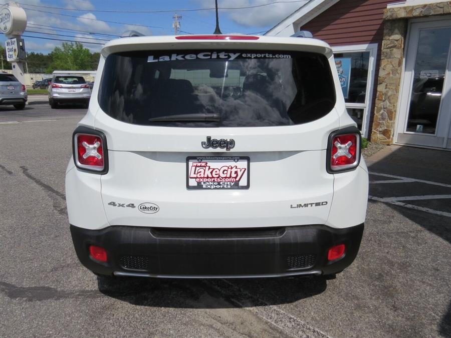 2017 Jeep Renegade Limited 4x4 4dr SUV, available for sale in Auburn, Maine | Lake City Exports Inc. Auburn, Maine 2017 Jeep Renegade Limited 4x4 4dr SUV, available for sale in Auburn, Maine | Lake City Exports Inc. Auburn, Maine