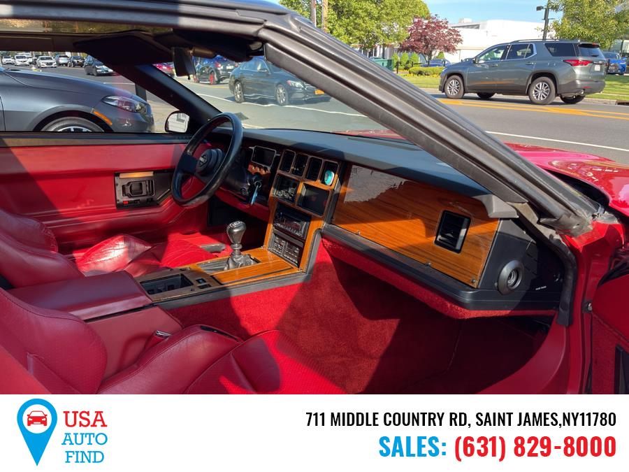 1987 Chevrolet Corvette 2dr Hatchback, available for sale in Saint James, New York | USA Auto Find. Saint James, New York 1987 Chevrolet Corvette 2dr Hatchback, available for sale in Saint James, New York | USA Auto Find. Saint James, New York