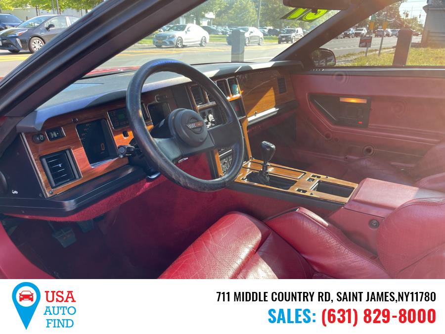 1987 Chevrolet Corvette 2dr Hatchback, available for sale in Saint James, New York | USA Auto Find. Saint James, New York 1987 Chevrolet Corvette 2dr Hatchback, available for sale in Saint James, New York | USA Auto Find. Saint James, New York