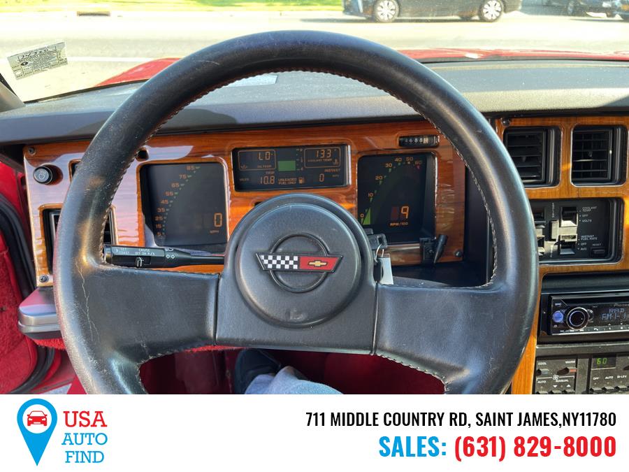 1987 Chevrolet Corvette 2dr Hatchback, available for sale in Saint James, New York | USA Auto Find. Saint James, New York 1987 Chevrolet Corvette 2dr Hatchback, available for sale in Saint James, New York | USA Auto Find. Saint James, New York