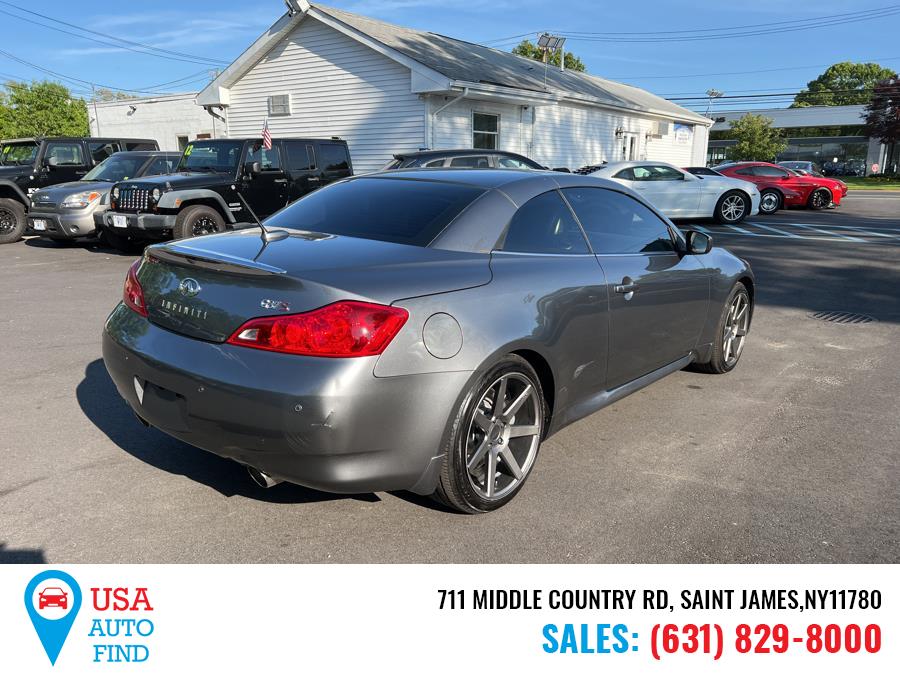 2012 INFINITI G37 Convertible 2dr Sport 6MT, available for sale in Saint James, New York | USA Auto Find. Saint James, New York 2012 INFINITI G37 Convertible 2dr Sport 6MT, available for sale in Saint James, New York | USA Auto Find. Saint James, New York