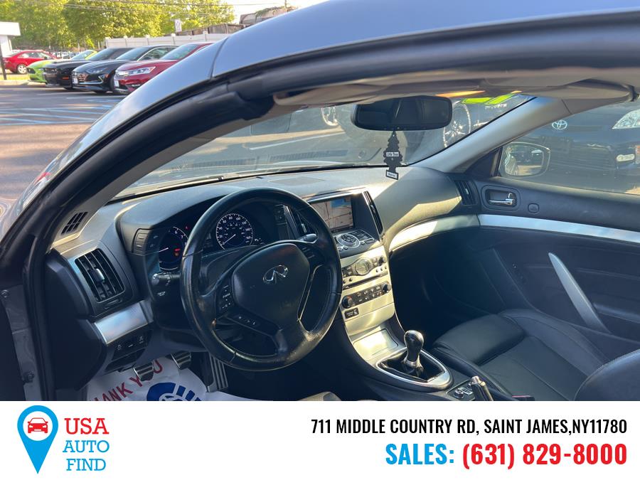 2012 INFINITI G37 Convertible 2dr Sport 6MT, available for sale in Saint James, New York | USA Auto Find. Saint James, New York 2012 INFINITI G37 Convertible 2dr Sport 6MT, available for sale in Saint James, New York | USA Auto Find. Saint James, New York