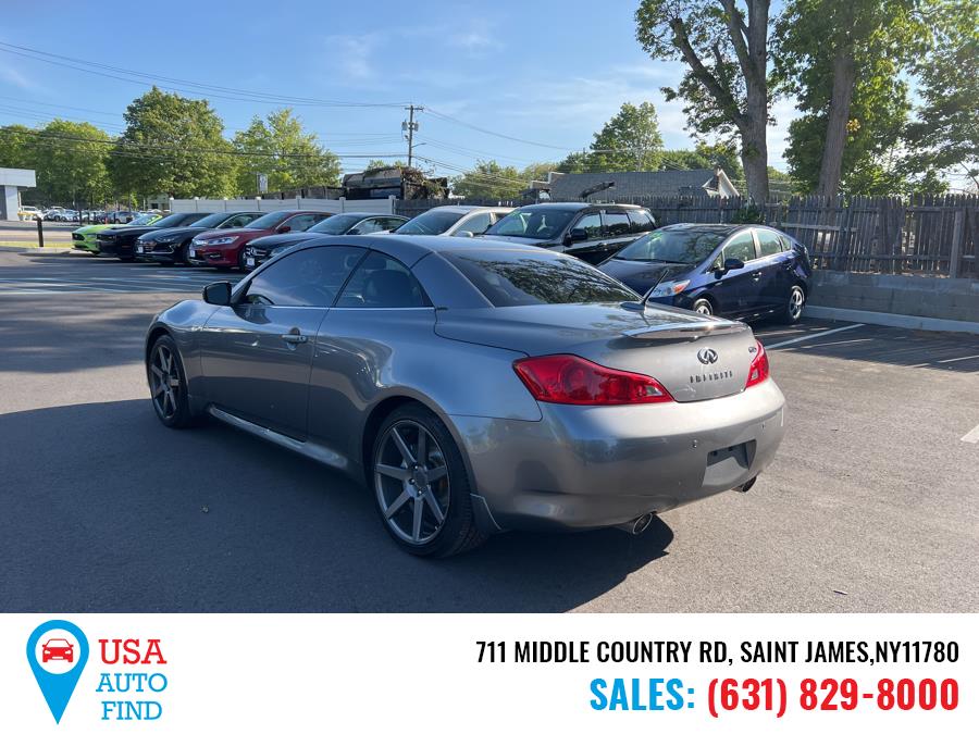 2012 INFINITI G37 Convertible 2dr Sport 6MT, available for sale in Saint James, New York | USA Auto Find. Saint James, New York 2012 INFINITI G37 Convertible 2dr Sport 6MT, available for sale in Saint James, New York | USA Auto Find. Saint James, New York
