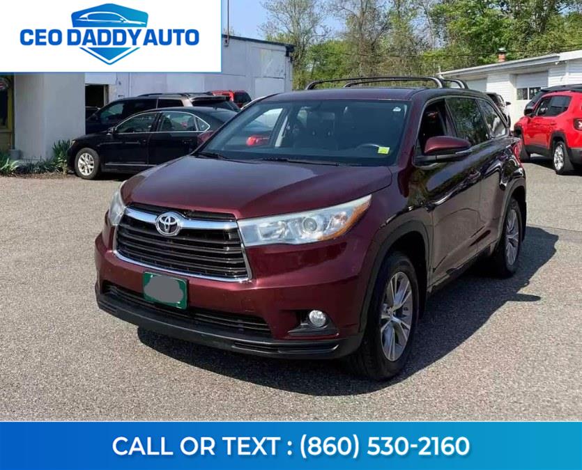 2015 Toyota Highlander AWD 4dr V6 LE (Natl), available for sale in Online only, Connecticut | CEO DADDY AUTO. Online only, Connecticut 2015 Toyota Highlander AWD 4dr V6 LE (Natl), available for sale in Online only, Connecticut | CEO DADDY AUTO. Online only, Connecticut