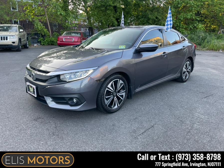 2016 Honda Civic Sedan 4dr CVT EX-T, available for sale in Irvington, New Jersey | Elis Motors Corp. Irvington, New Jersey 2016 Honda Civic Sedan 4dr CVT EX-T, available for sale in Irvington, New Jersey | Elis Motors Corp. Irvington, New Jersey