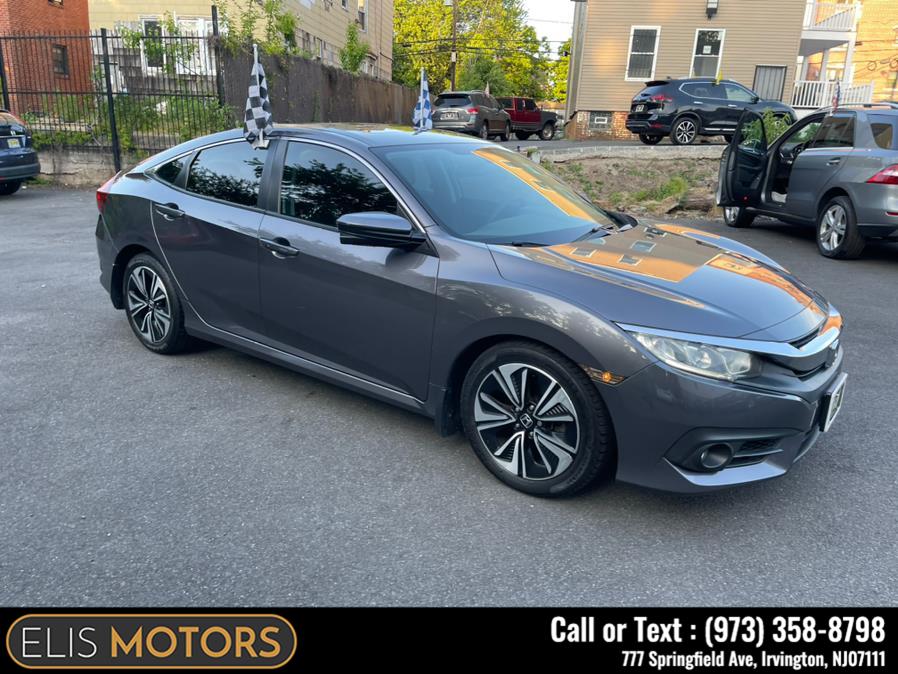 2016 Honda Civic Sedan 4dr CVT EX-T, available for sale in Irvington, New Jersey | Elis Motors Corp. Irvington, New Jersey 2016 Honda Civic Sedan 4dr CVT EX-T, available for sale in Irvington, New Jersey | Elis Motors Corp. Irvington, New Jersey