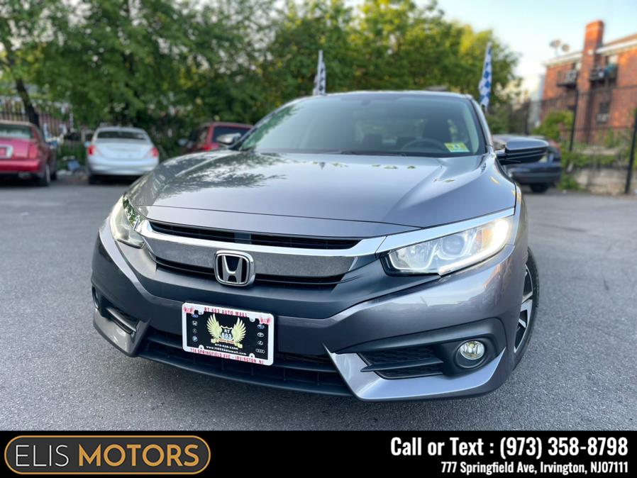 2016 Honda Civic Sedan 4dr CVT EX-T, available for sale in Irvington, New Jersey | Elis Motors Corp. Irvington, New Jersey 2016 Honda Civic Sedan 4dr CVT EX-T, available for sale in Irvington, New Jersey | Elis Motors Corp. Irvington, New Jersey