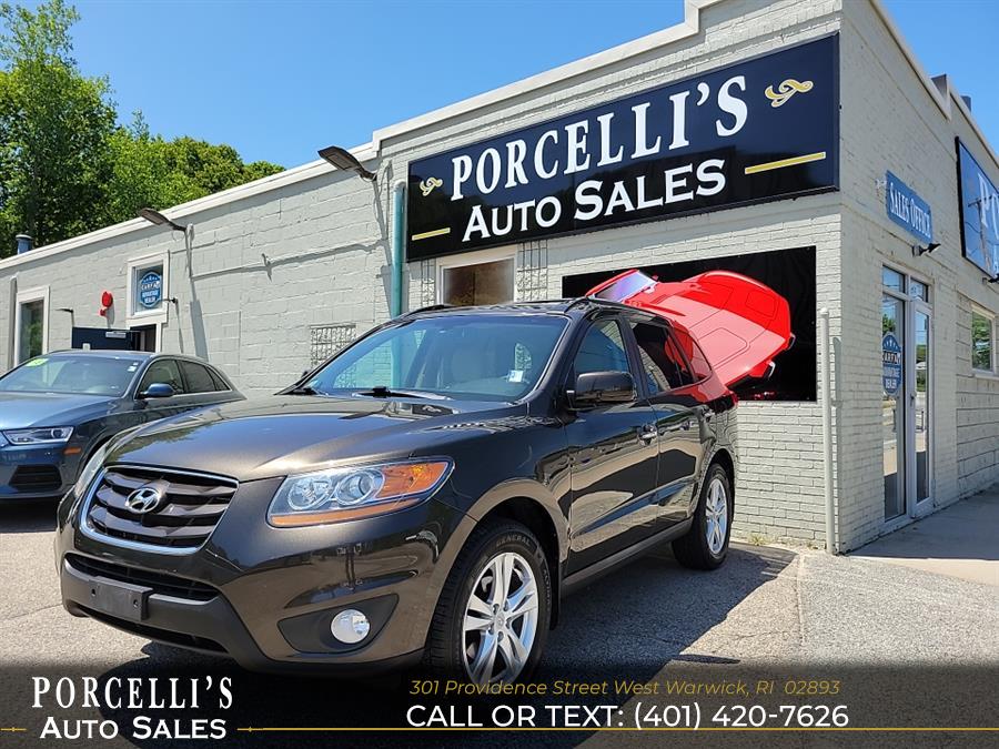 2011 Hyundai Santa Fe AWD 4dr V6 Auto Limited, available for sale in West Warwick, Rhode Island | Porcelli's Auto Sales. West Warwick, Rhode Island 2011 Hyundai Santa Fe AWD 4dr V6 Auto Limited, available for sale in West Warwick, Rhode Island | Porcelli's Auto Sales. West Warwick, Rhode Island