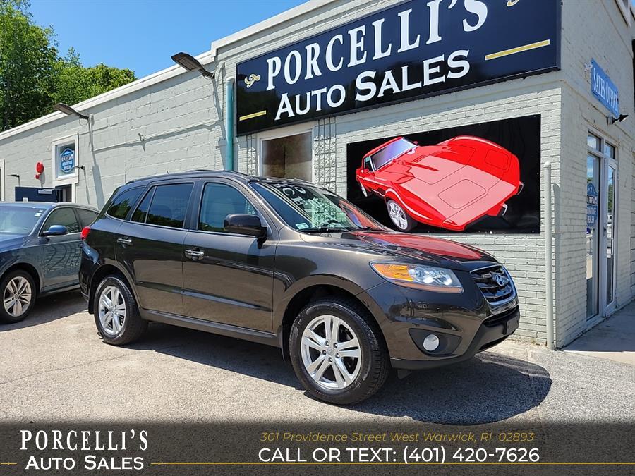 2011 Hyundai Santa Fe AWD 4dr V6 Auto Limited, available for sale in West Warwick, Rhode Island | Porcelli's Auto Sales. West Warwick, Rhode Island 2011 Hyundai Santa Fe AWD 4dr V6 Auto Limited, available for sale in West Warwick, Rhode Island | Porcelli's Auto Sales. West Warwick, Rhode Island