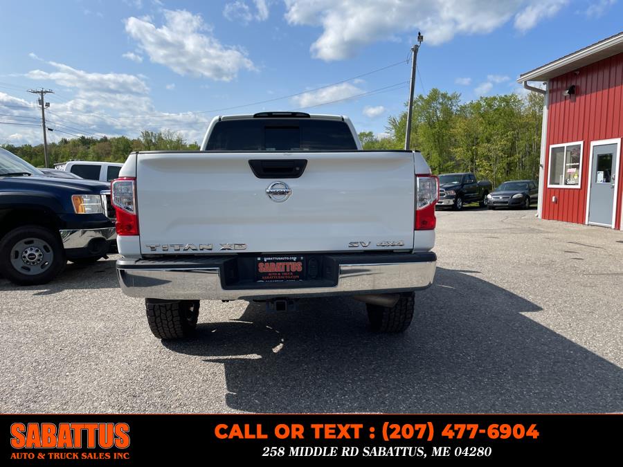 2017 Nissan Titan XD 4x4 Diesel Crew Cab SV, available for sale in Sabattus, Maine | Sabattus Auto and Truck Sales Inc. Sabattus, Maine 2017 Nissan Titan XD 4x4 Diesel Crew Cab SV, available for sale in Sabattus, Maine | Sabattus Auto and Truck Sales Inc. Sabattus, Maine
