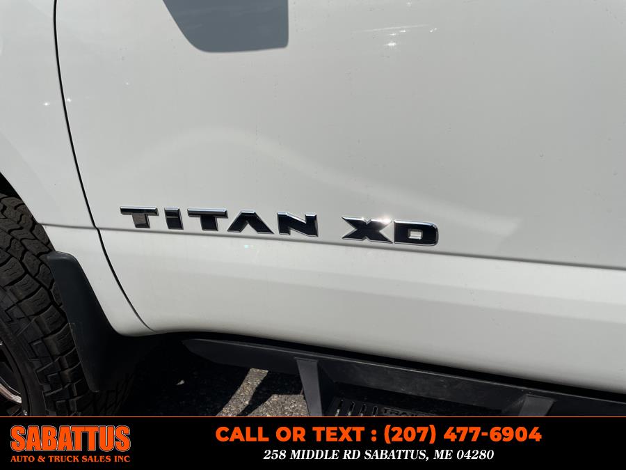 2017 Nissan Titan XD 4x4 Diesel Crew Cab SV, available for sale in Sabattus, Maine | Sabattus Auto and Truck Sales Inc. Sabattus, Maine 2017 Nissan Titan XD 4x4 Diesel Crew Cab SV, available for sale in Sabattus, Maine | Sabattus Auto and Truck Sales Inc. Sabattus, Maine