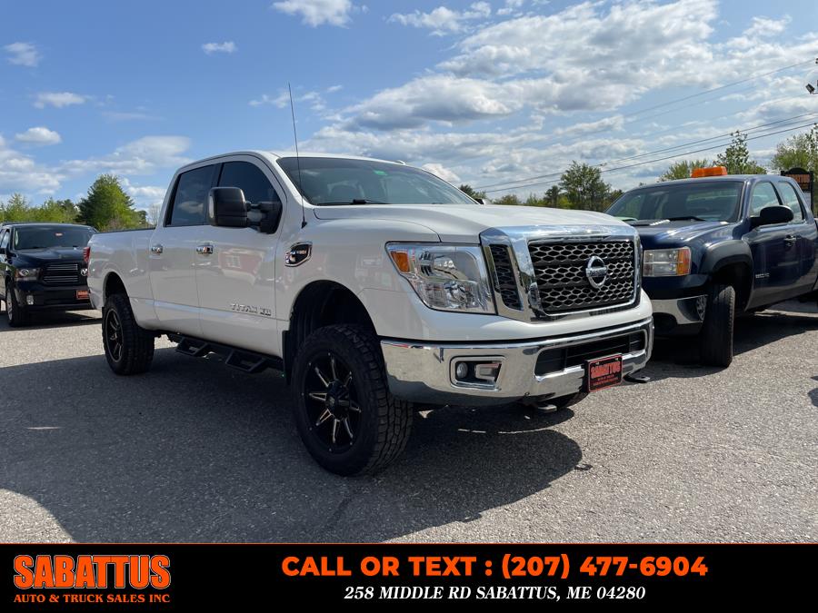 2017 Nissan Titan XD 4x4 Diesel Crew Cab SV, available for sale in Sabattus, Maine | Sabattus Auto and Truck Sales Inc. Sabattus, Maine 2017 Nissan Titan XD 4x4 Diesel Crew Cab SV, available for sale in Sabattus, Maine | Sabattus Auto and Truck Sales Inc. Sabattus, Maine