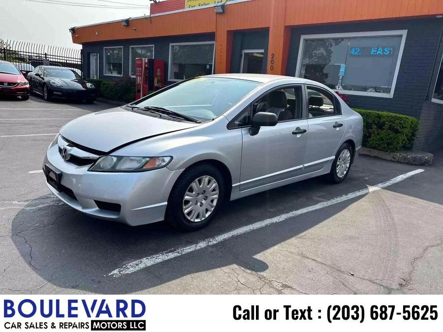 2010 Honda Civic VP Sedan 4D, available for sale in New Haven, Connecticut | Boulevard Motors LLC. New Haven, Connecticut 2010 Honda Civic VP Sedan 4D, available for sale in New Haven, Connecticut | Boulevard Motors LLC. New Haven, Connecticut