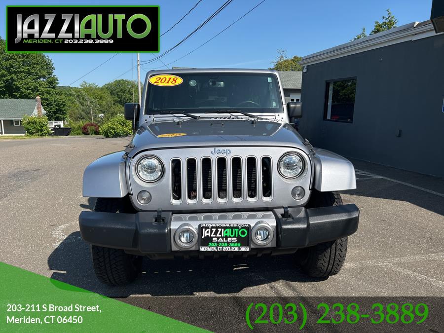 2018 Jeep Wrangler JK Unlimited Sahara 4x4, available for sale in Meriden, Connecticut | Jazzi Auto Sales LLC. Meriden, Connecticut 2018 Jeep Wrangler JK Unlimited Sahara 4x4, available for sale in Meriden, Connecticut | Jazzi Auto Sales LLC. Meriden, Connecticut