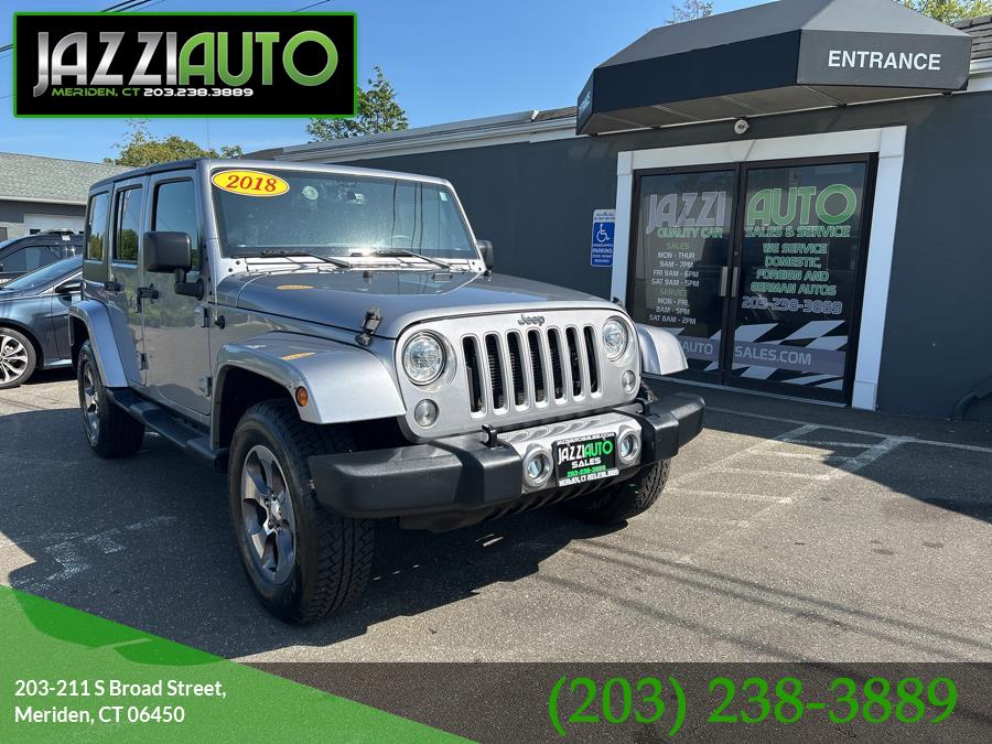2018 Jeep Wrangler JK Unlimited Sahara 4x4, available for sale in Meriden, Connecticut | Jazzi Auto Sales LLC. Meriden, Connecticut 2018 Jeep Wrangler JK Unlimited Sahara 4x4, available for sale in Meriden, Connecticut | Jazzi Auto Sales LLC. Meriden, Connecticut