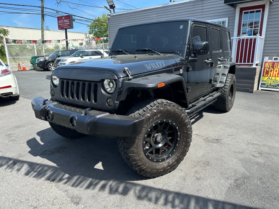 2017 Jeep Wrangler Unlimited Willy's Wheeler Edition 4x4, available for sale in Paterson, New Jersey | DZ Automall. Paterson, New Jersey 2017 Jeep Wrangler Unlimited Willy's Wheeler Edition 4x4, available for sale in Paterson, New Jersey | DZ Automall. Paterson, New Jersey